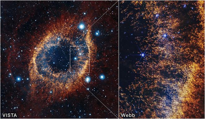 宇宙绝景：650光年外的“上帝之眼”|恒星|彗星|韦布|詹姆斯·韦布空间望远镜|螺旋星云_新浪新闻