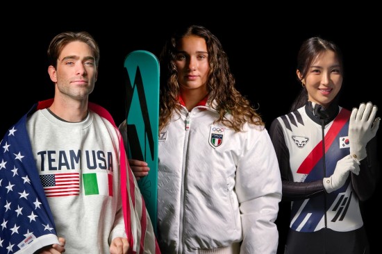 ▲ 从左至右：亚历克斯·霍尔、弗洛拉·塔巴内利、金吉莉