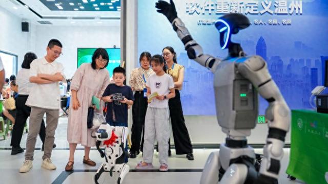 AI筑梦创新温州湾。刘伟摄