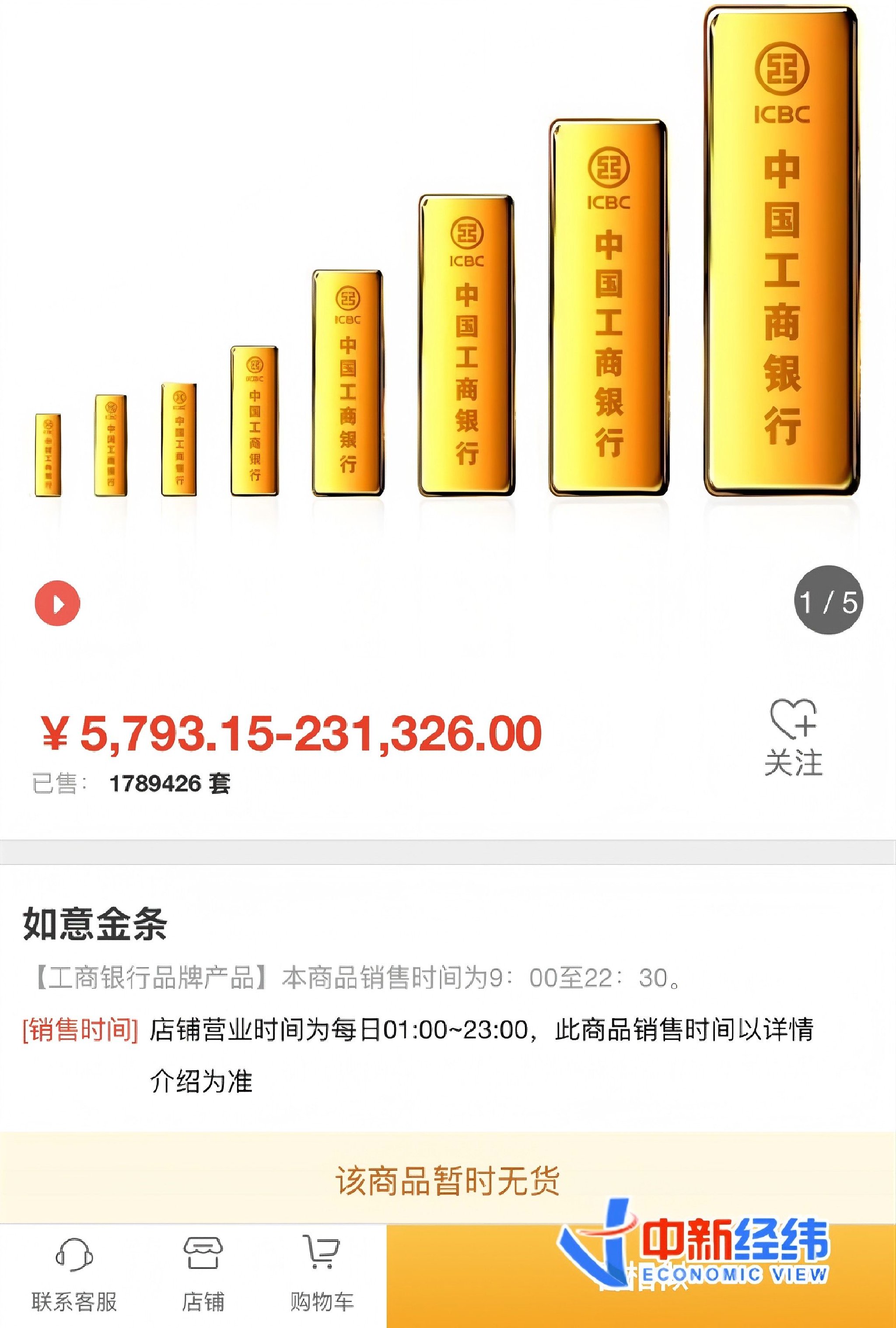 截圖自工商銀行App