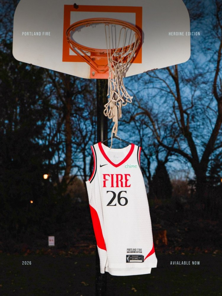 颜值如何？WNBA新军波特兰火焰官宣球队主客场球衣