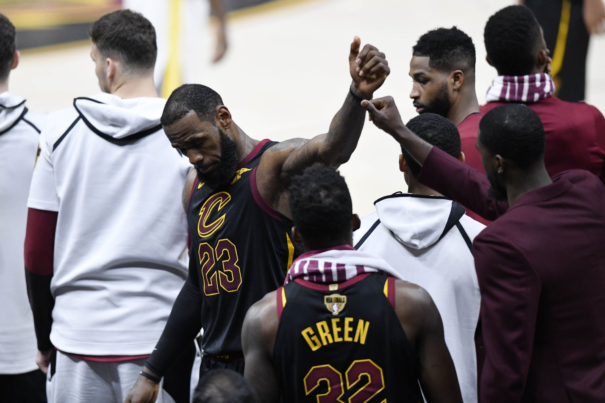 詹姆斯谈未来：八年前离开时我没想到会打到现在 我就是活在当下