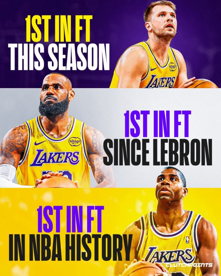 有据可依！湖人历史罚球数联盟最多 老詹加盟后联盟最多 本季最多