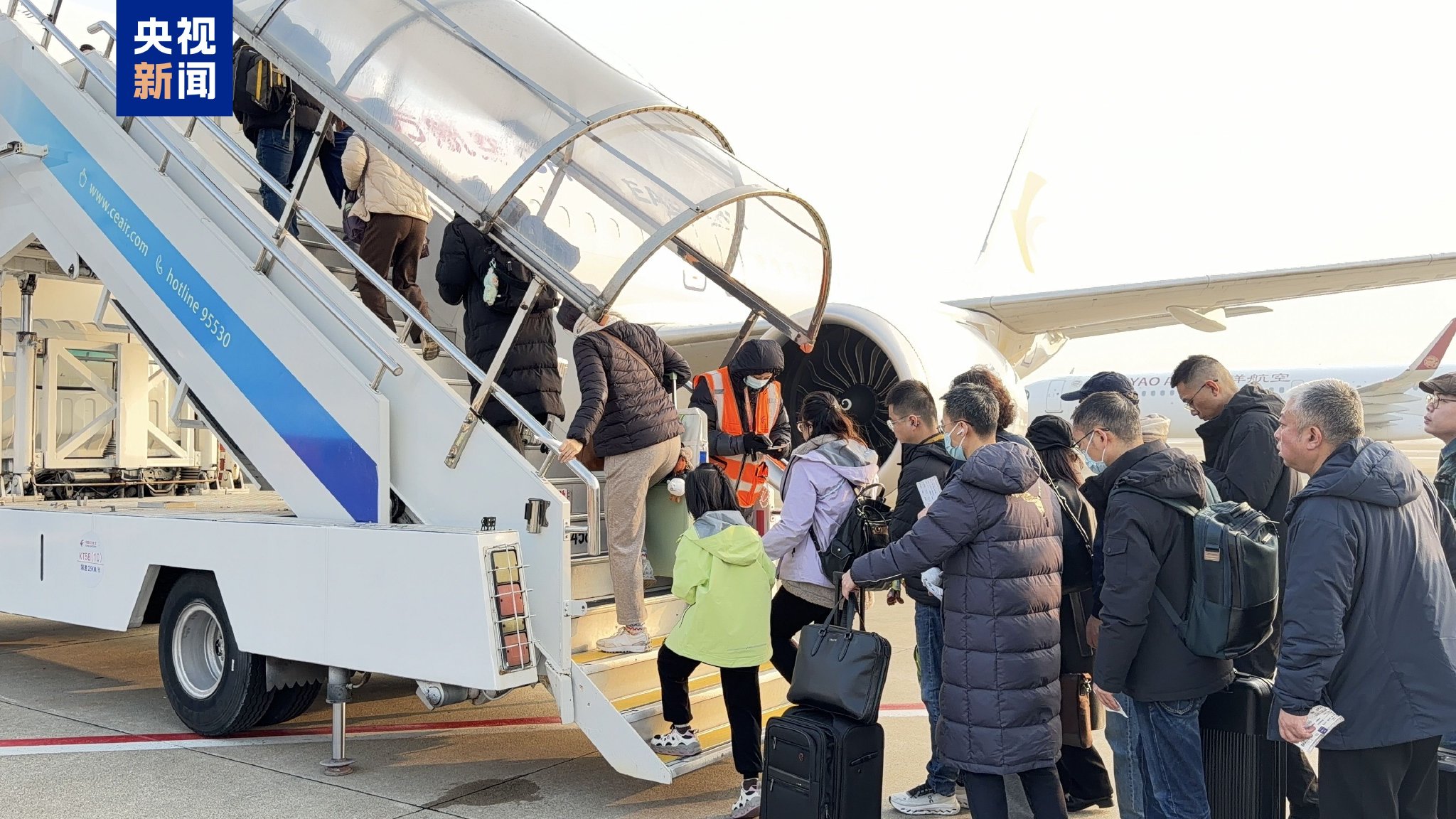 国产大飞机航线+1 春运首日东航C919开始执飞上海往返珠海航线