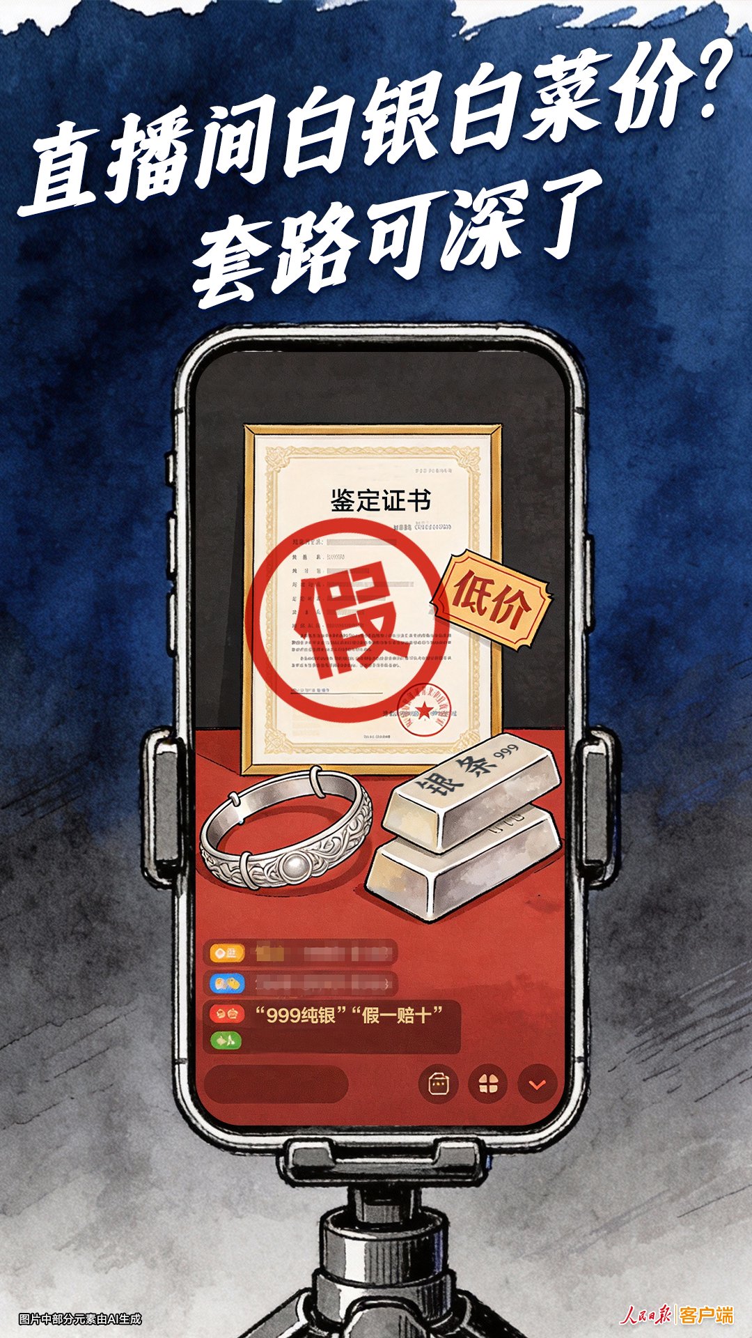 直播间白银白菜价？套路可深了