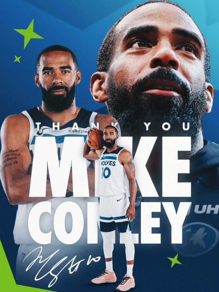 兢兢业业！森林狼官方晒图向康利致谢：感谢你所做的一切