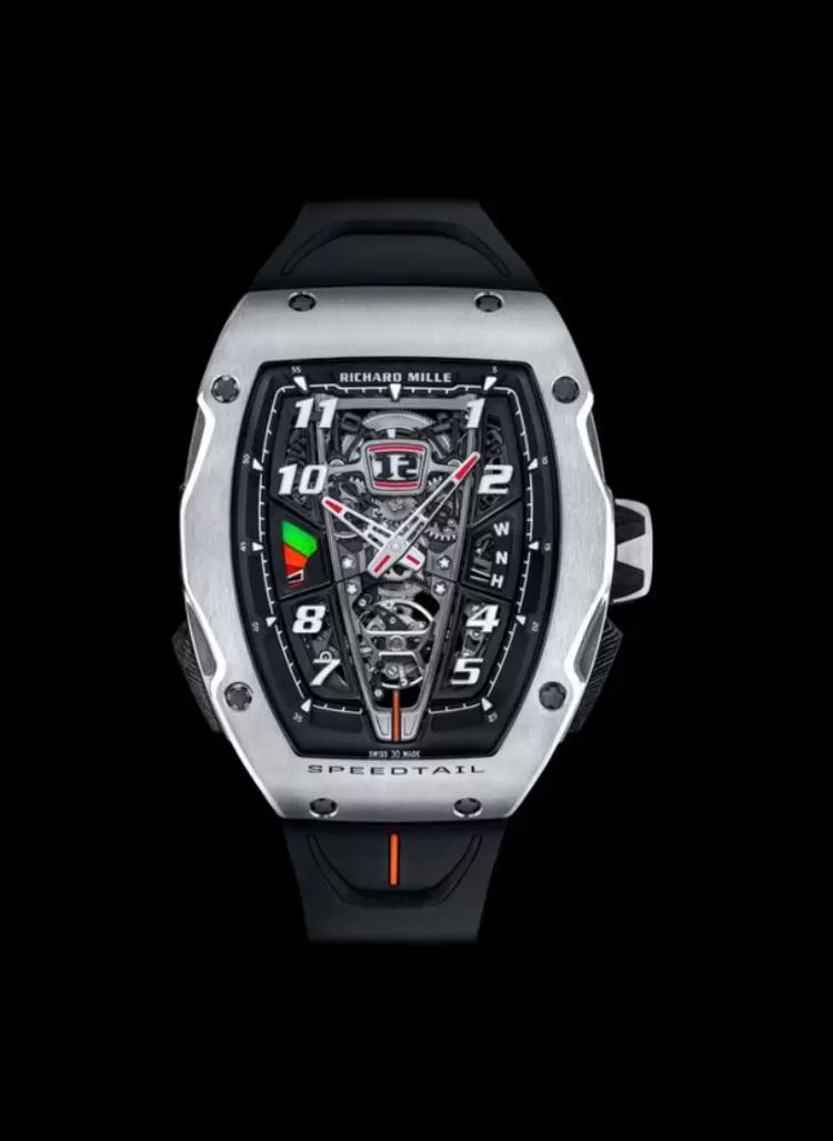 RM 40-01 McLaren SPEEDTAIL自动上链陀飞轮腕表（2021）