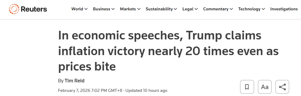 　　△路透社报道截图