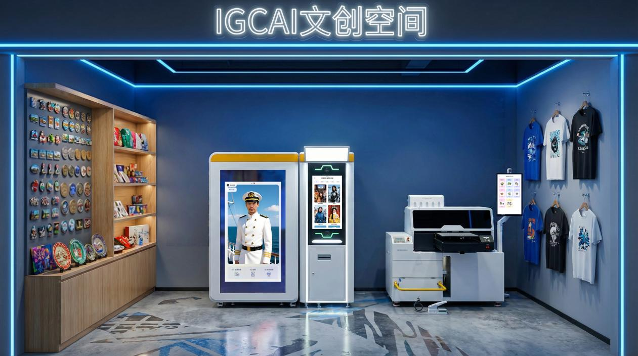 （由IGCAI公司打造的AI文创空间）