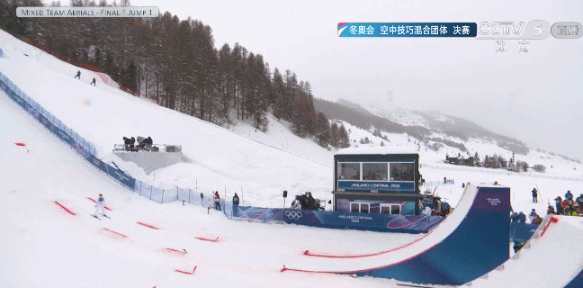 △徐梦桃第一跳