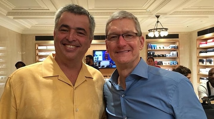 ▲ Eddy Cue 与 Tim Cook