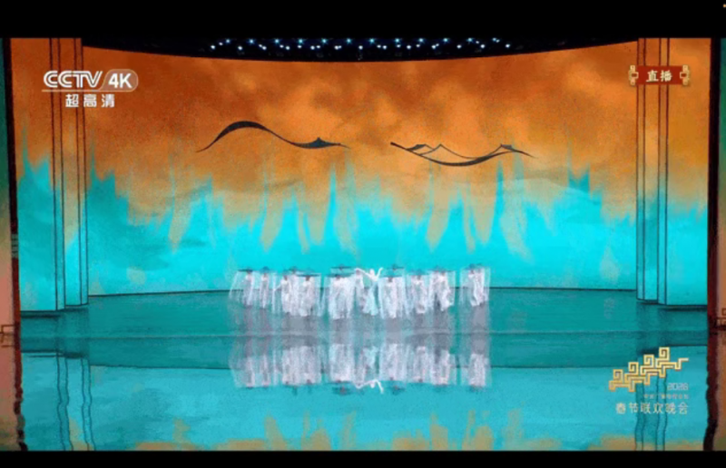 ▲舞蹈《喜雨》