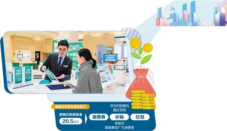 图为中国农业银行浙江温州分行营业部职工为客户进修破钞贷款财政贴息战略。（尊府图片）