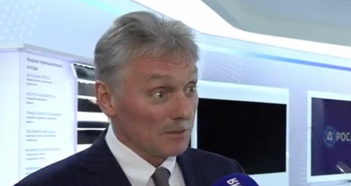 △佩斯科夫暗意俄乌指导东说念主会晤存在可能性的采访片断