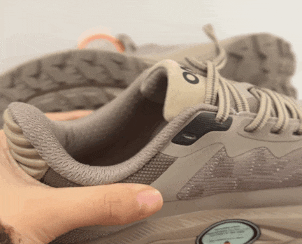 鞋后软弹度实拍测试👆