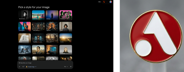 ▲使用 Enamel Pin