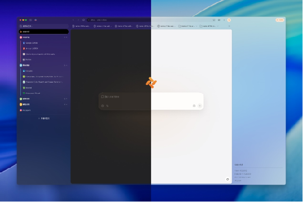 ▲Tabbit浏览器使用界面（资料图）