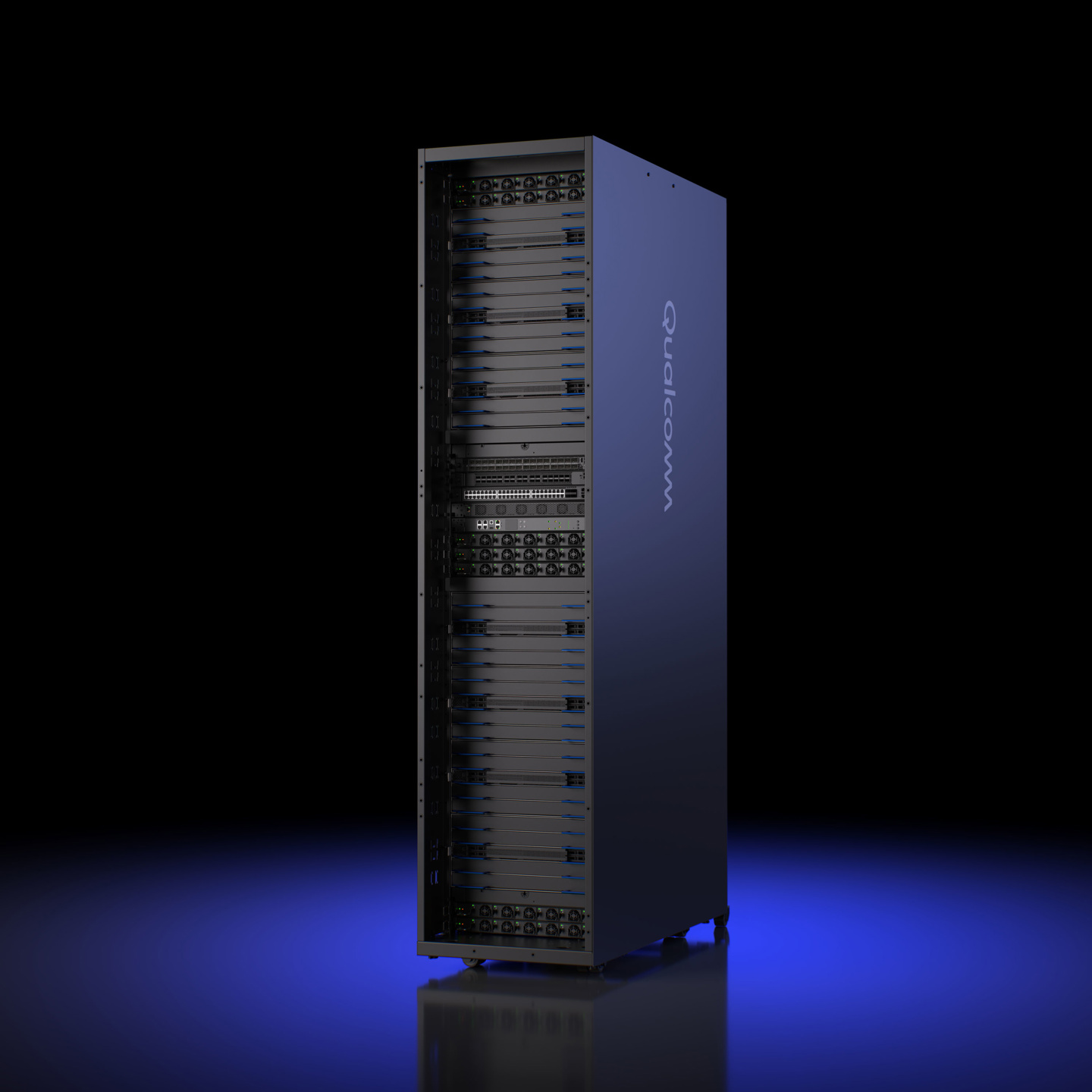 高通展示 AI200 推理机架:结合自有加速器与 AMD CPU|高通|机架|AMD_新浪科技_新浪网
