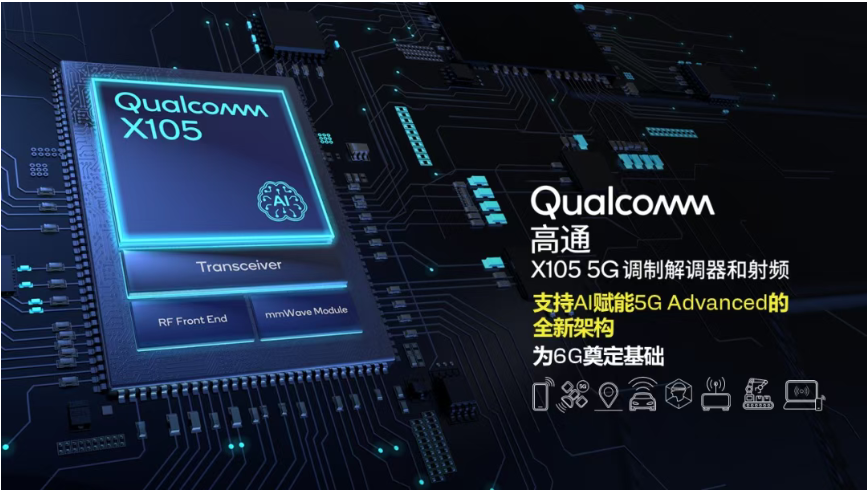高通推出高通X105 5G调制解调器及射频,实现5G Advanced关键跃升_新浪科技_新浪网