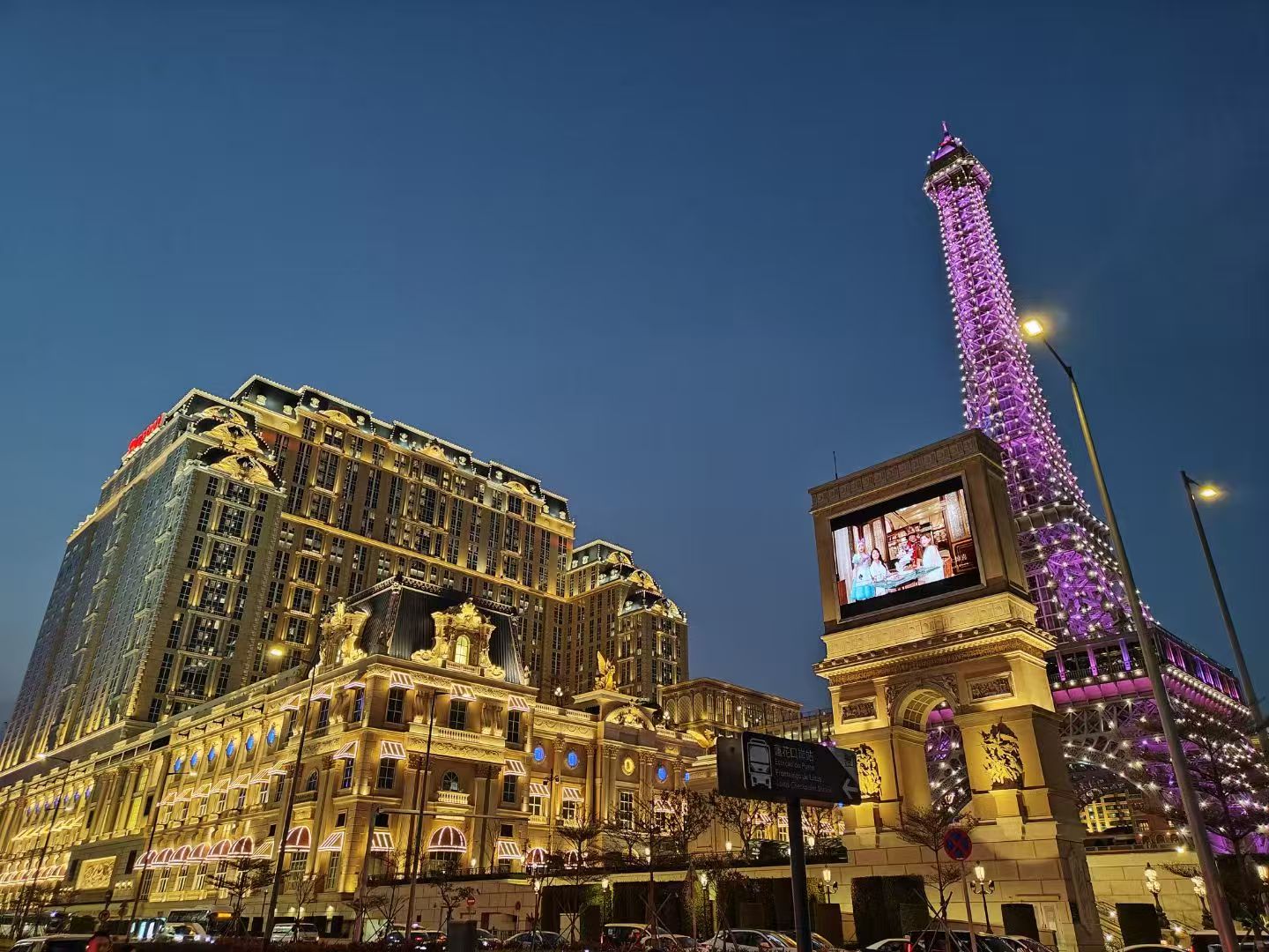 澳门巴黎人度假村，受访者供图