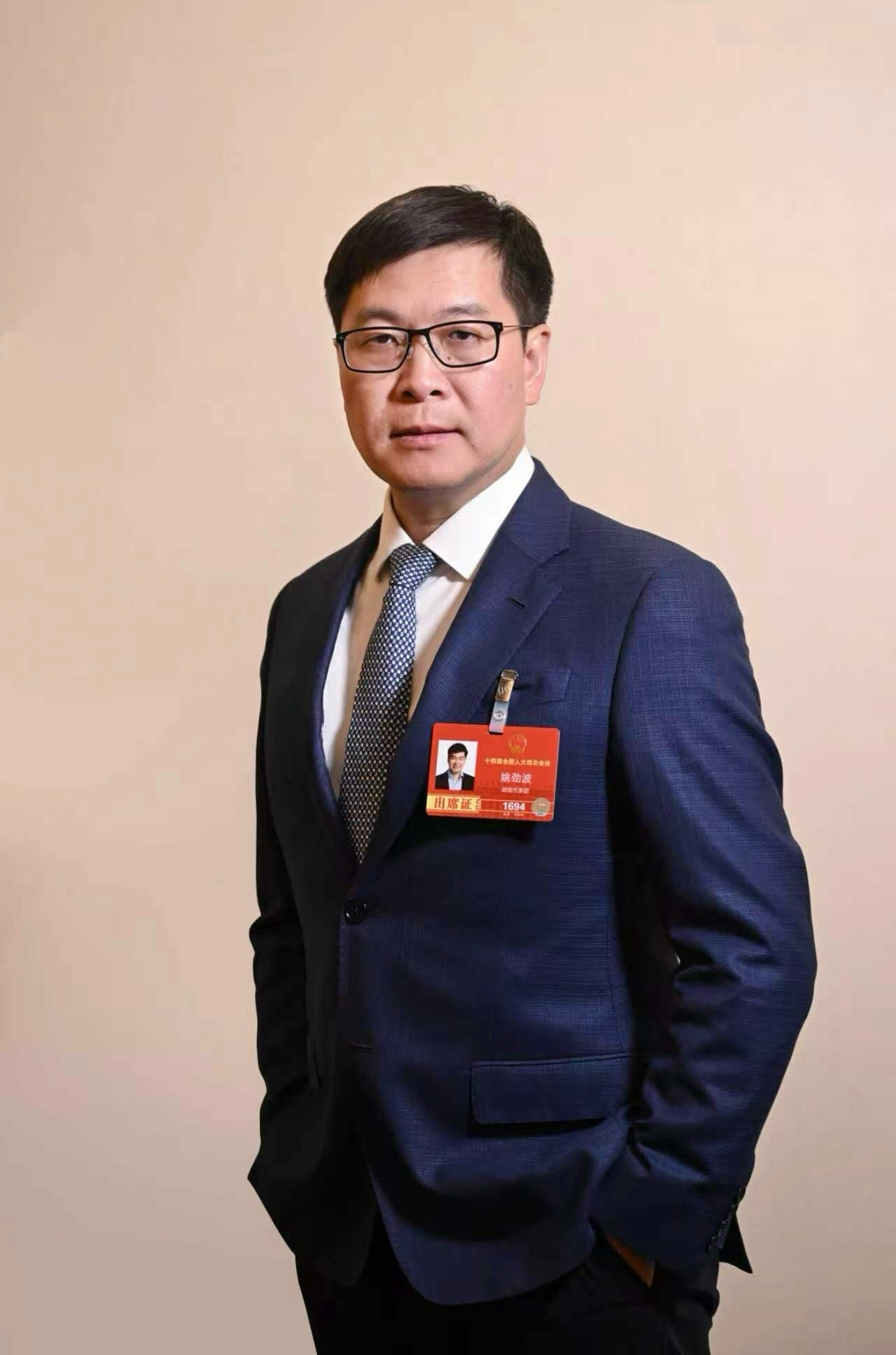 全国人大代表、58同城董事长兼CEO姚劲波 图片来源：受访者提供