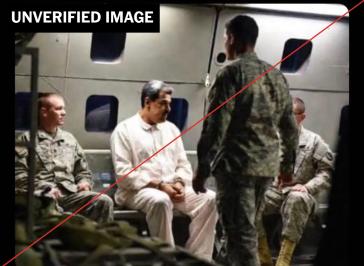 ▲未经查证的照片