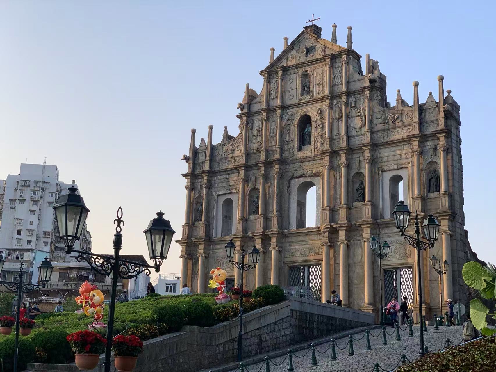 澳门大三巴，受访者供图