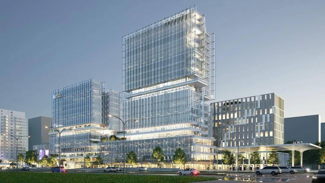 ▲ 汉江湾东谈主工智能产业园效果图