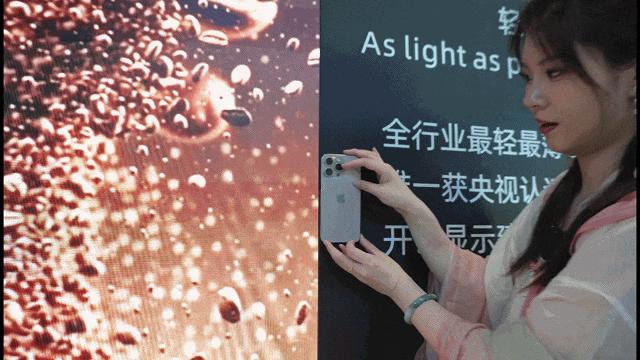 ▲全球超薄COB广告机-UTV SCX系列效果展示