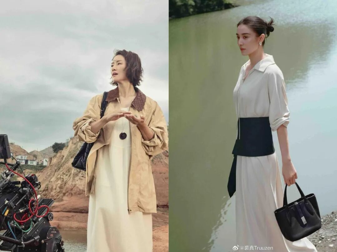 山下有松和李娜，裘真和宋佳 图源：微博