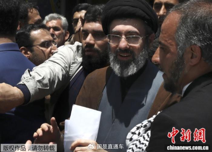 ​资料图：穆杰塔巴·哈梅内伊。