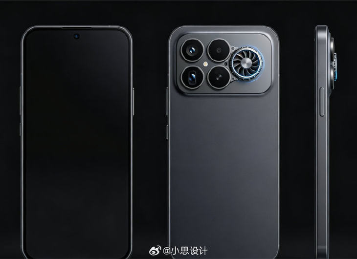 网友设计的REDMI K90至尊版假想图