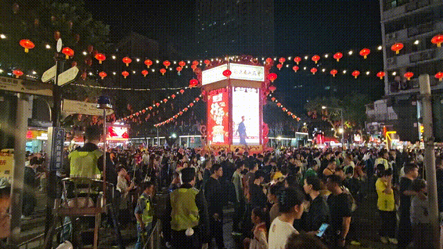 ▲越秀区春节花市