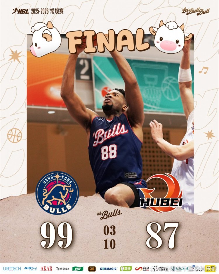 稳扎稳打！香港金牛战胜湖北文旅迎三连胜！