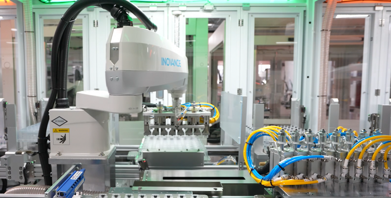 *图为自动化生产系统