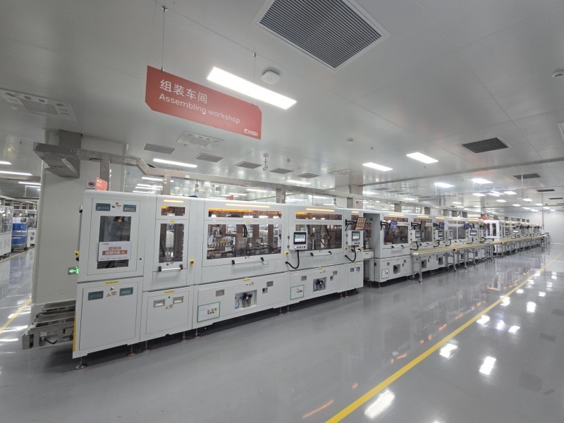 *图为成品柔性组装线