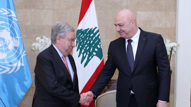 联合国秘书长呼吁黎以停火