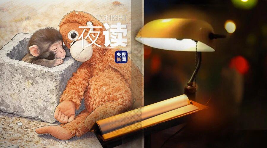 夜读丨这只被全网心疼的小猕猴，让我们看到拥抱的意义