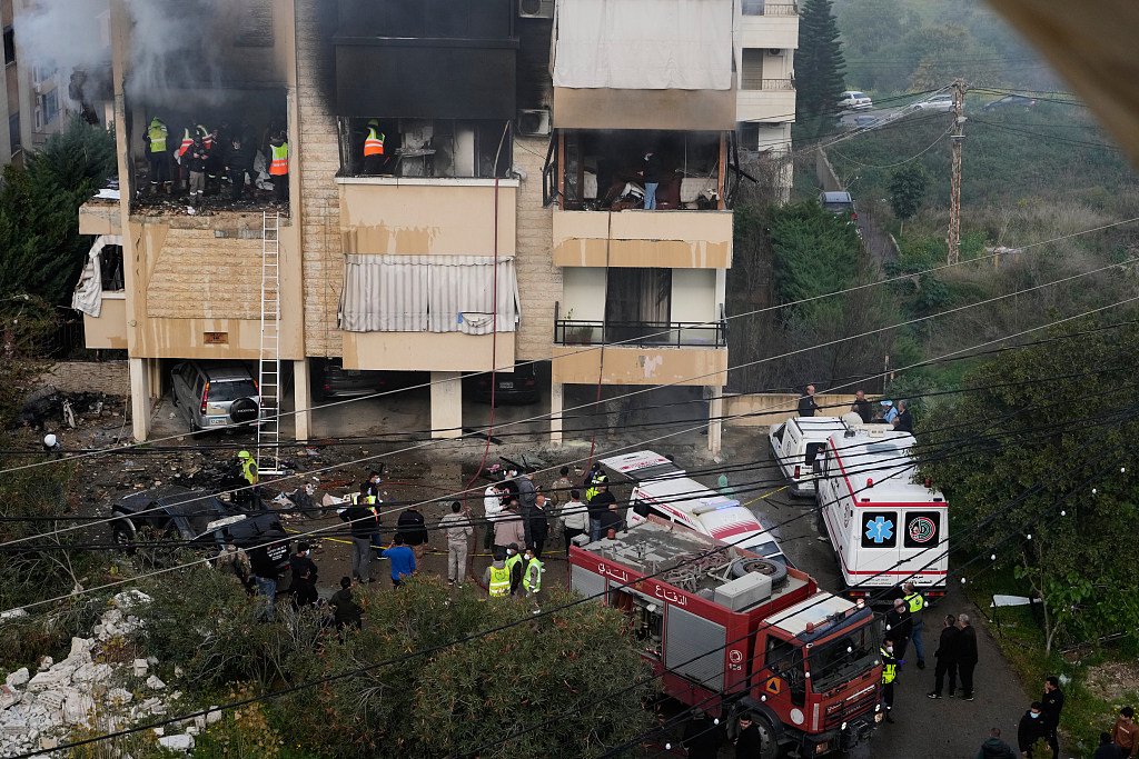 以军威胁空袭黎巴嫩救护车 黎方否认用于军事用途