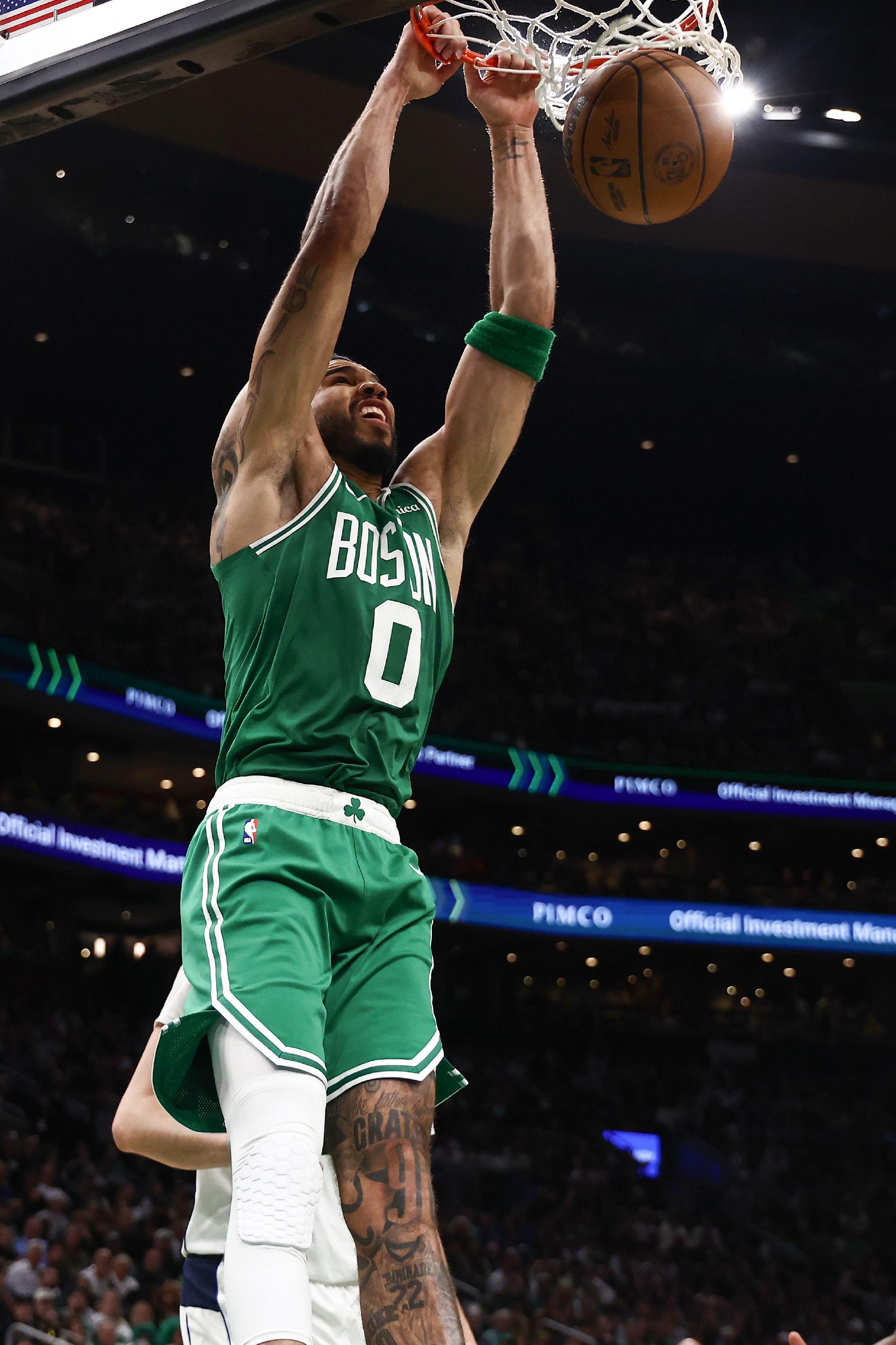 塔图姆：从去年5月到今没人比我做过更多的提踵训练 现在隔天就练