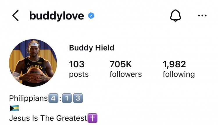 忘了？希尔德被勇士交易到老鹰已一个多月 IG头像仍穿勇士球衣