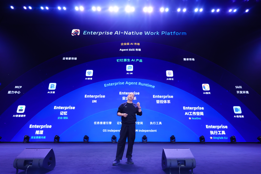 企业级 AI 原生平台丨来自：来自：AI 钉钉 2.0 发布会
