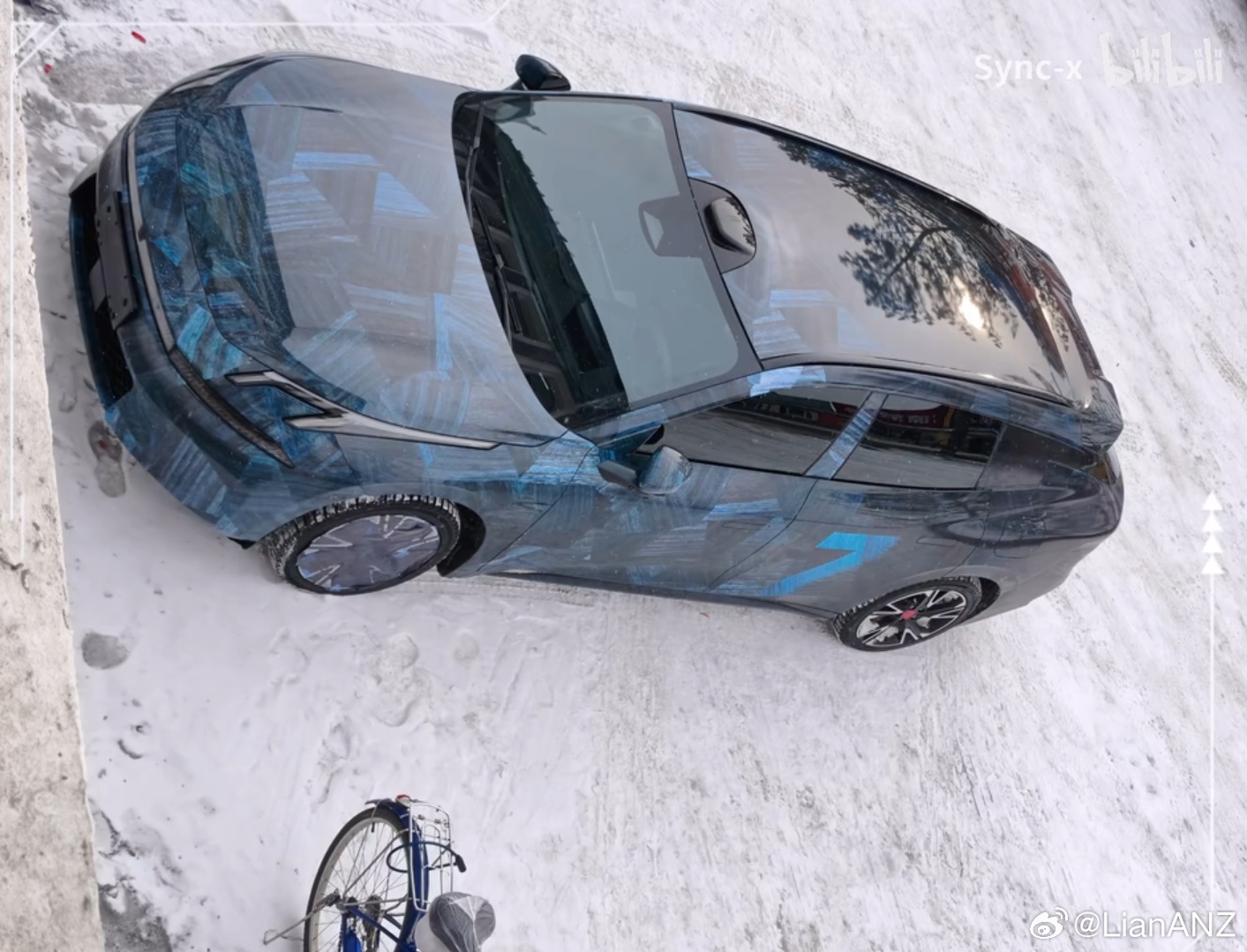 该博主还根据谍照制作了领克 07 旅行版的想象图：