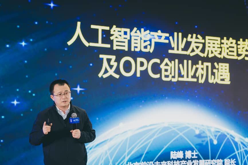 陆峰博士在演讲 张建 摄