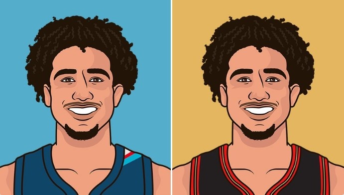 焕发新生！麦凯恩本赛季在雷霆已4场砍下20+ 在76人仅1场