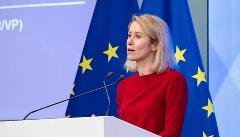 ▲欧盟吩咐与安全政策高等代表卡拉斯（Kaja Kallas）（图源/新华社）