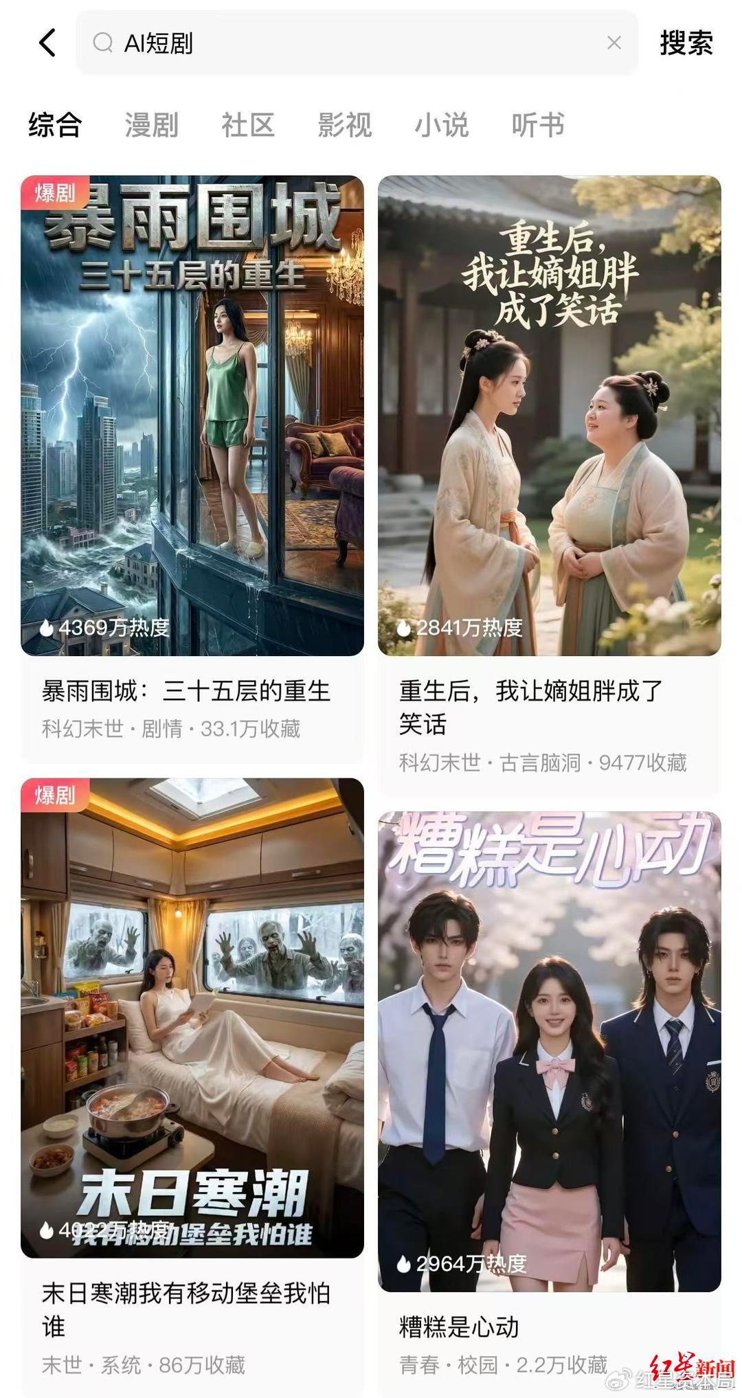 成本仅需十分之一！AI短剧正在“吃掉”真人短剧？有承制方全面转型|承诺_新浪财经_新浪网