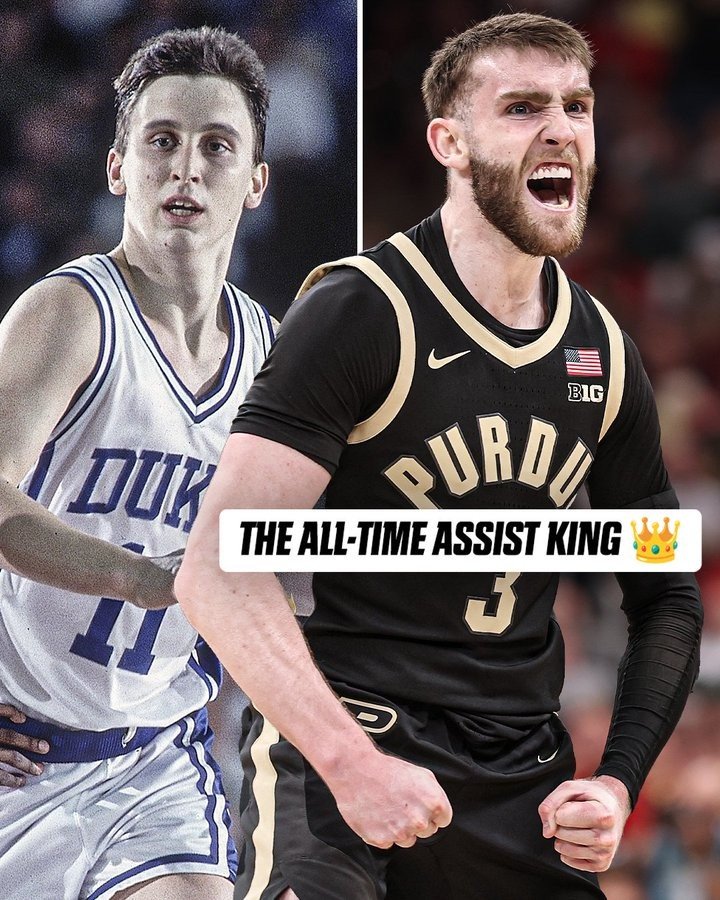 普渡大学后卫布兰登·史密斯送出第1077次助攻 成NCAA历史助攻王