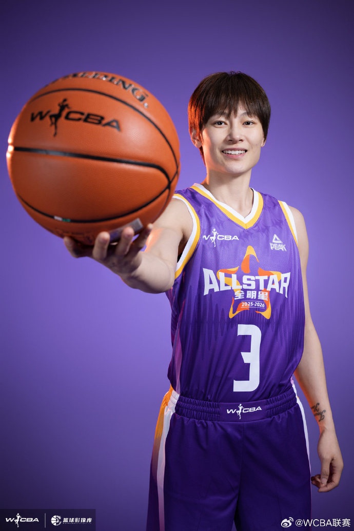 WCBA全明星定妆照第六弹——南区明星队！