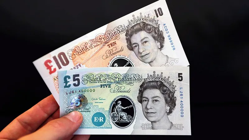塑料钞改变英国人的“吃钱”习惯：十年间被啃咬纸币数量锐减